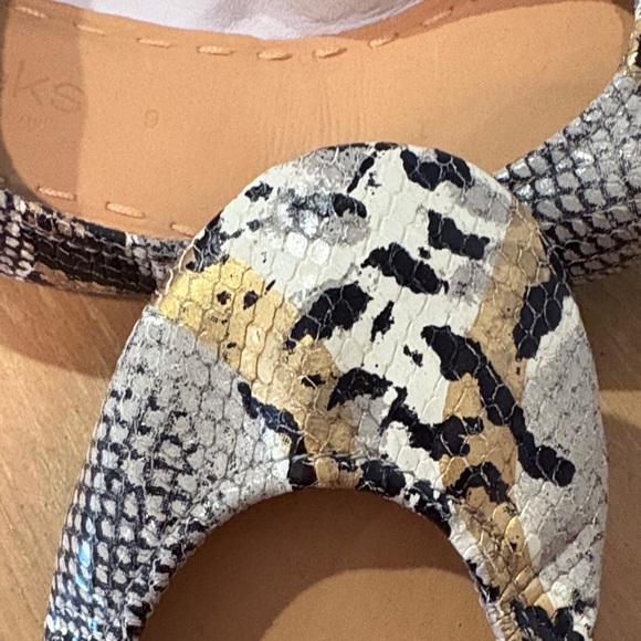 Tieks Stylish Snakeskin Ballet Flats - Picture 6 of 7